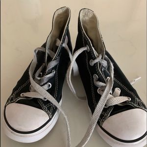 Converse. High tops. Girls.